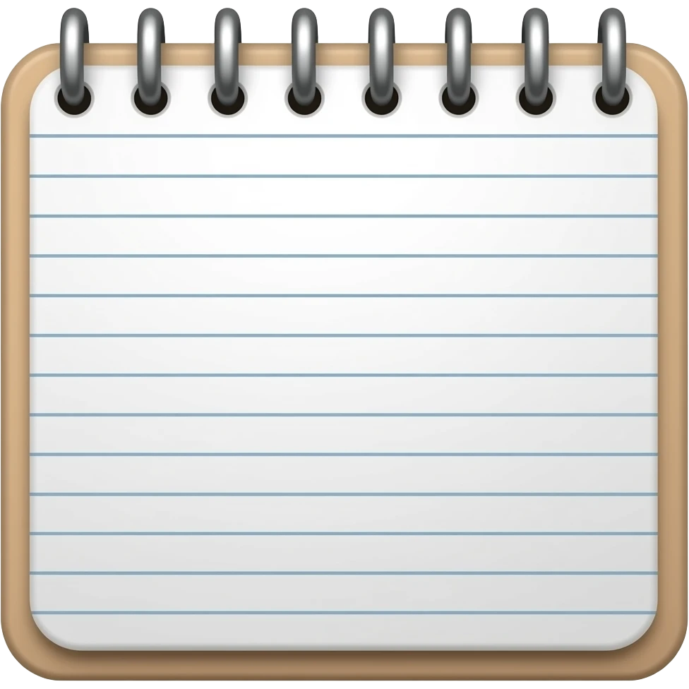 notebook page emoji
