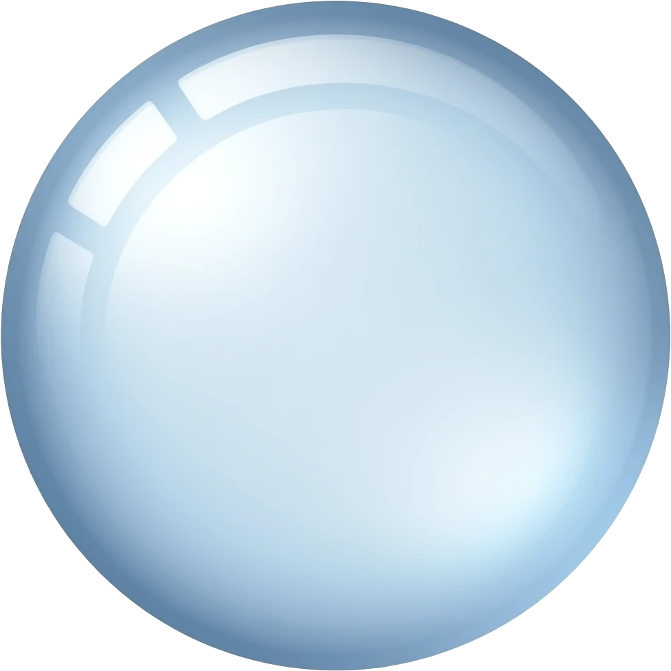3d bubble emoji