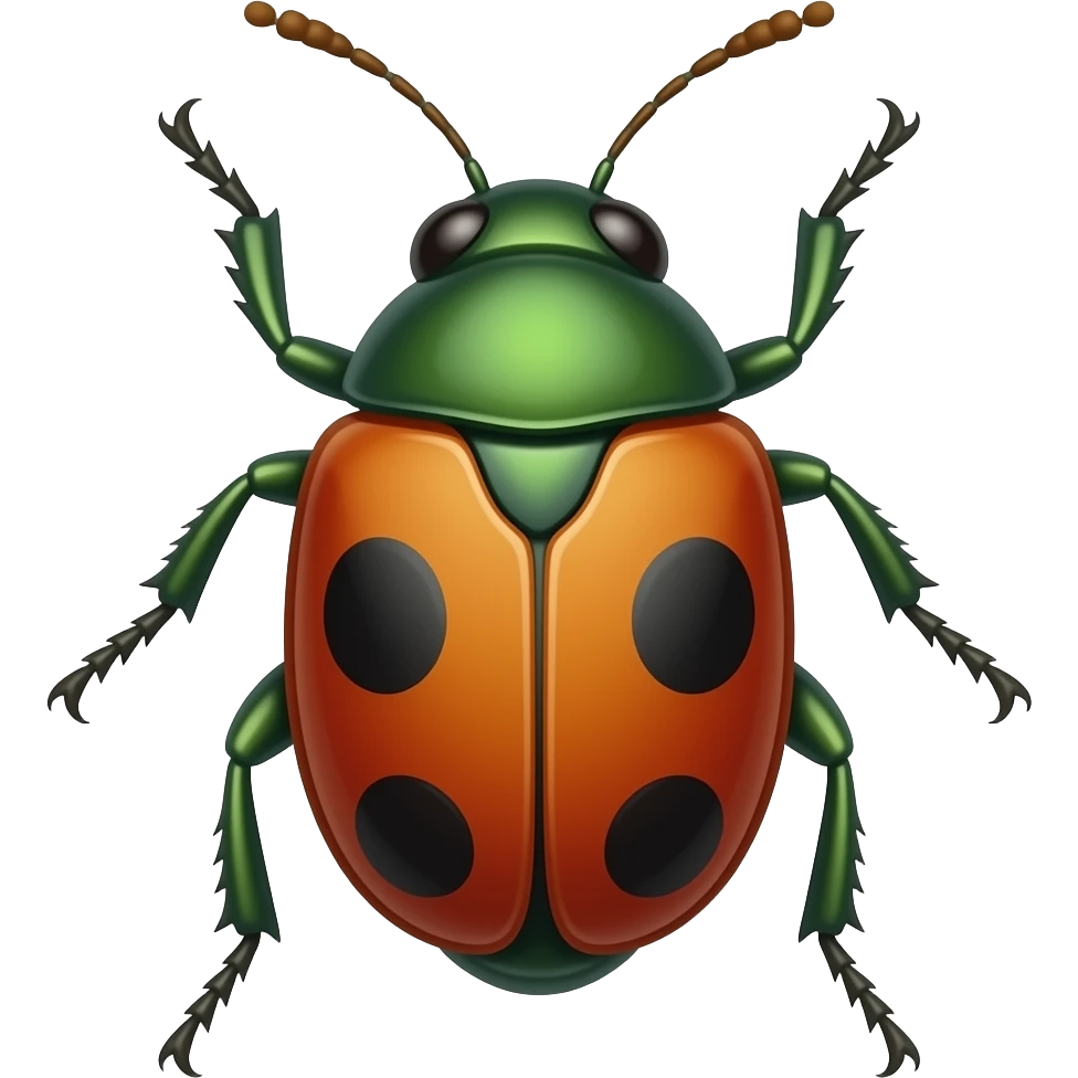garden bug emoji
