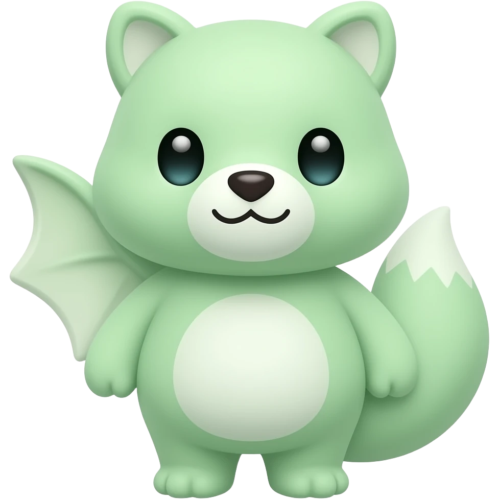 Light Green cute emoji