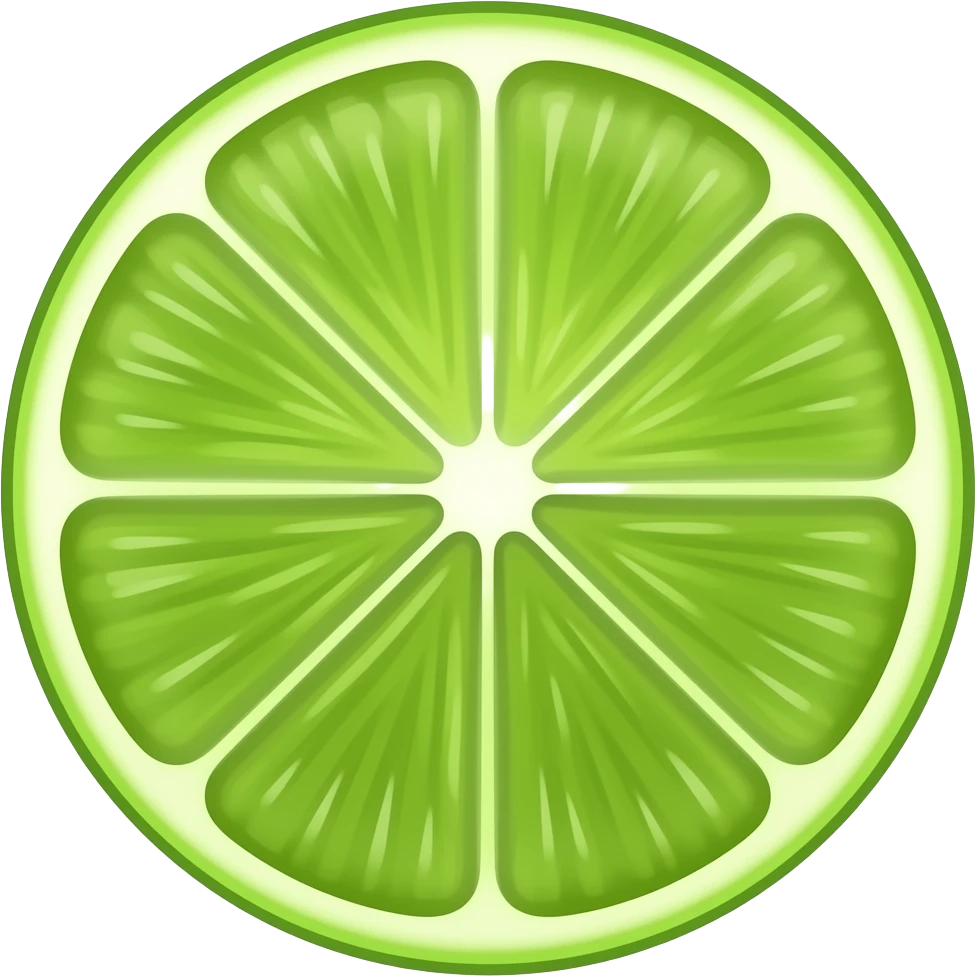 Lime emoji