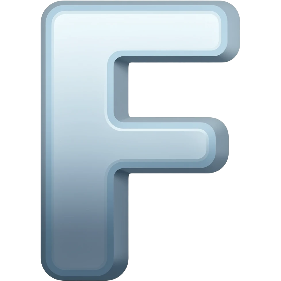 f letter emoji