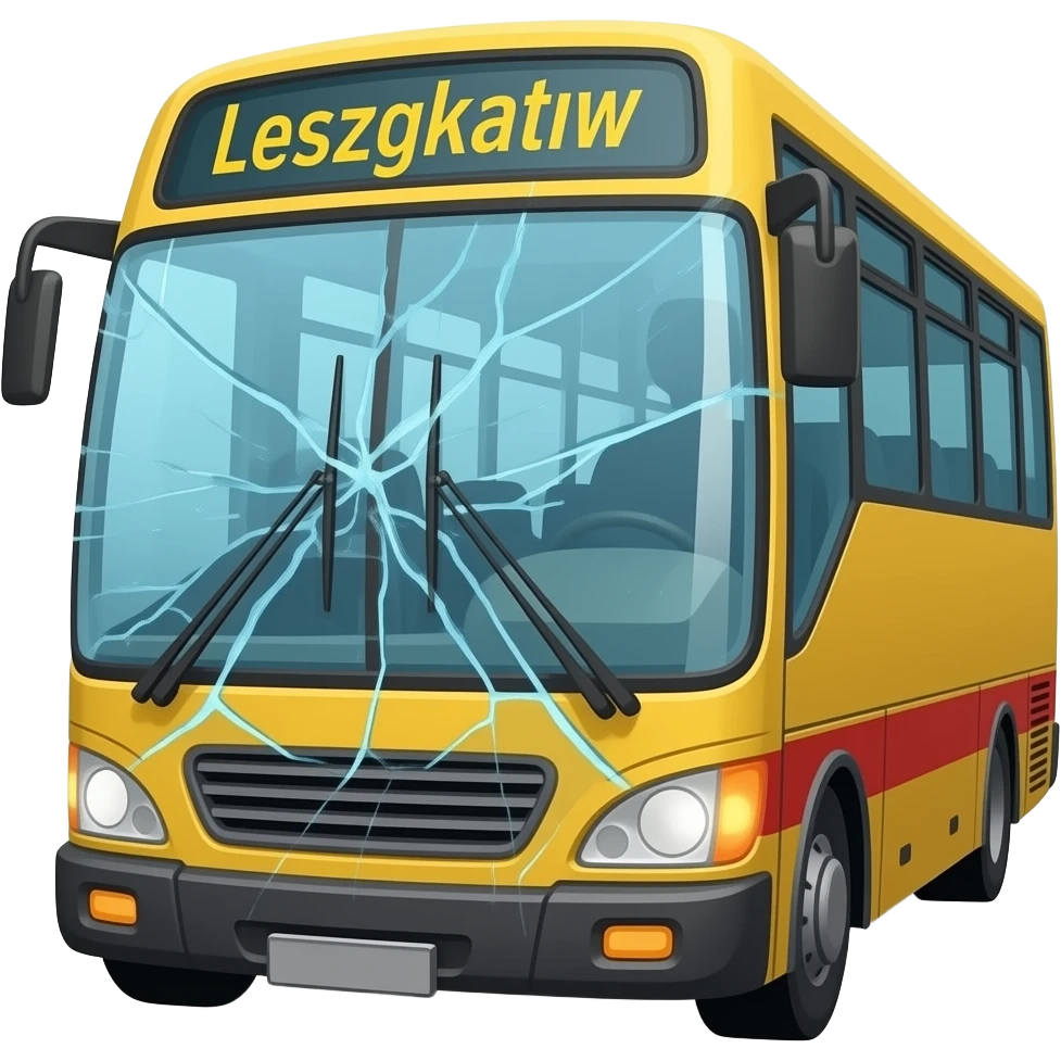 Crashed Bus emoji