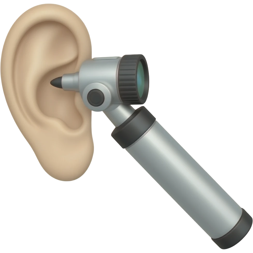medical otoscope for ear emoji