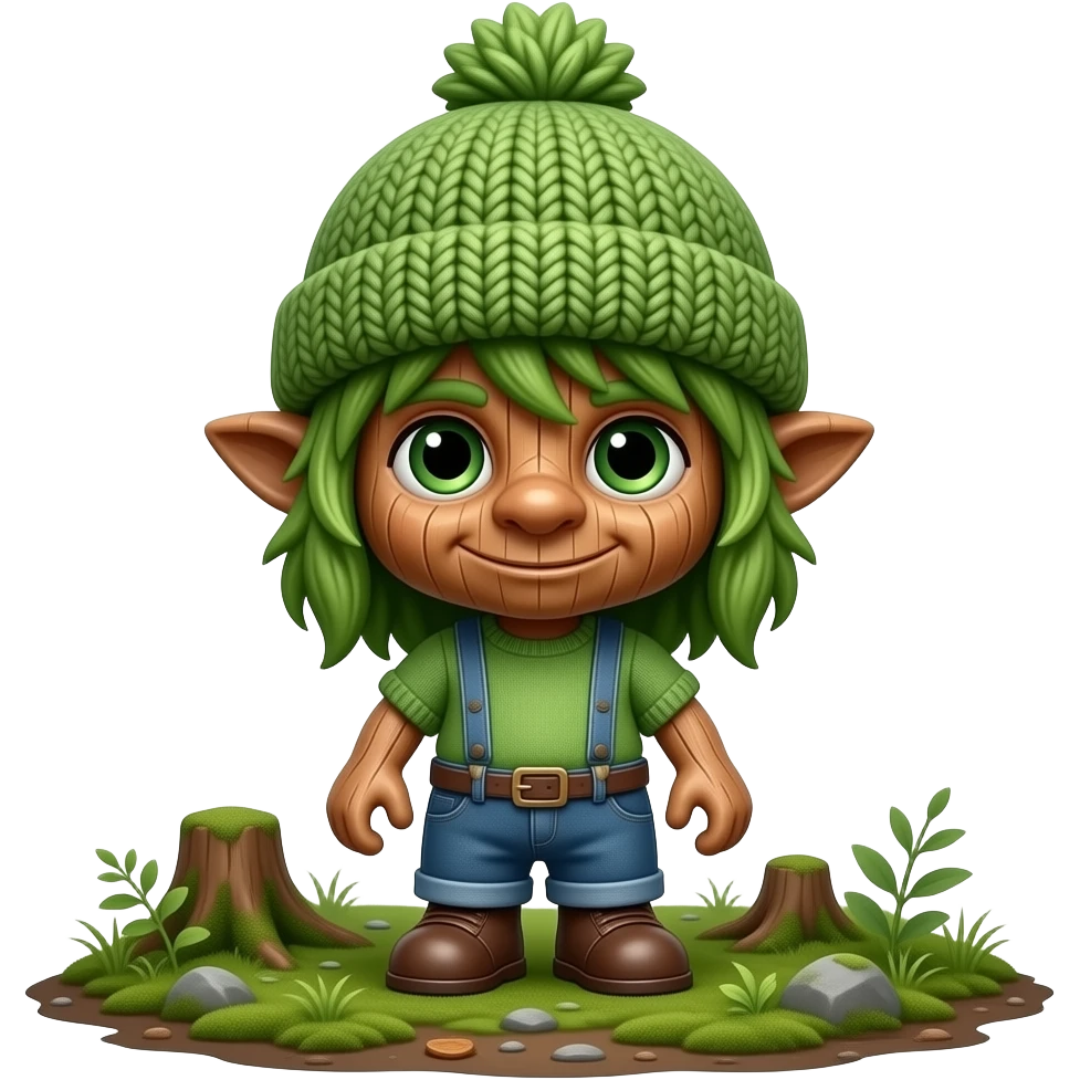 troll doll emoji