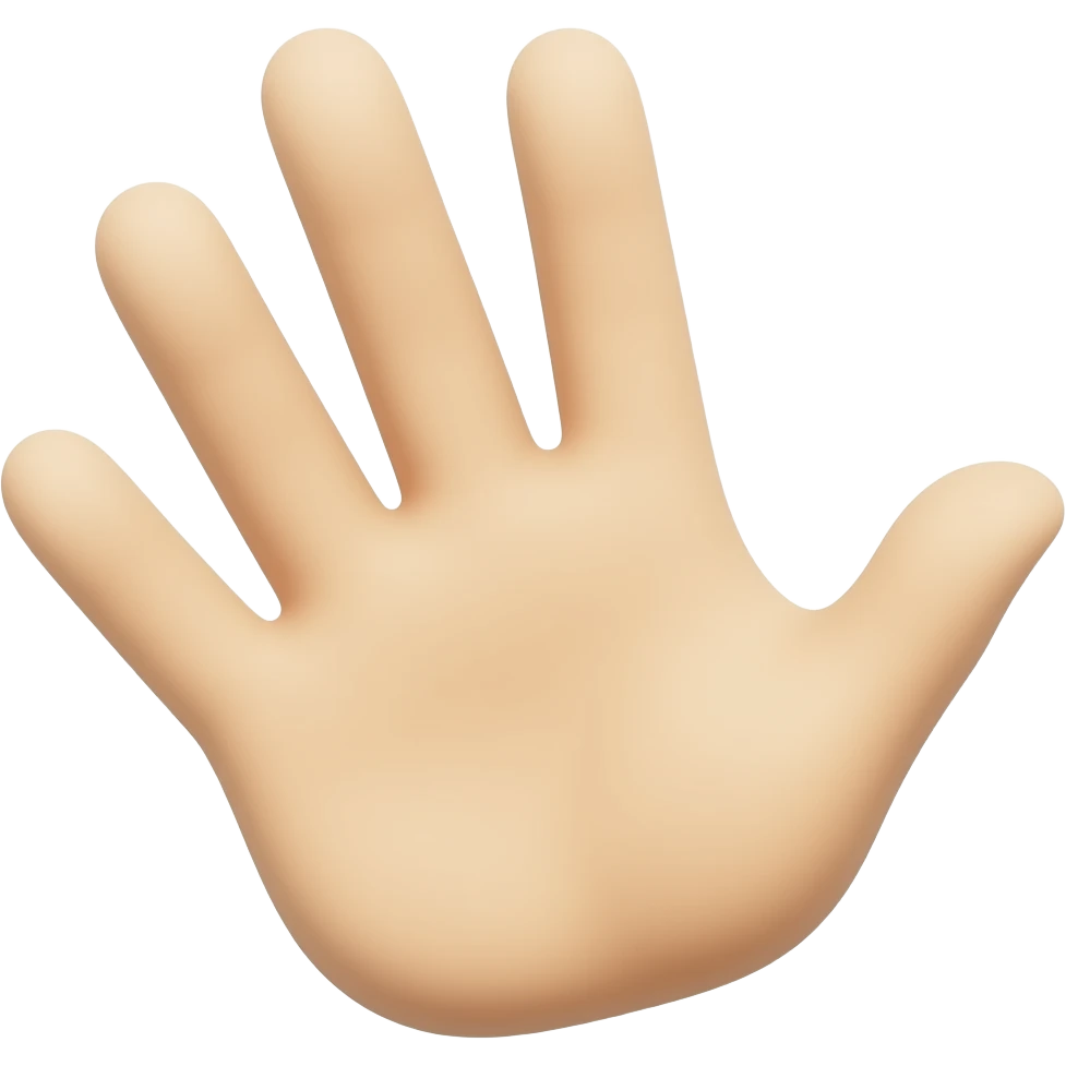 Hand emoji