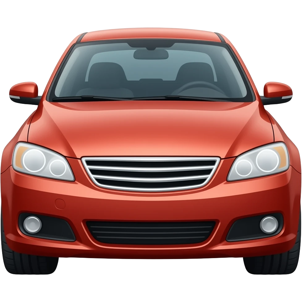 Red Sedan emoji