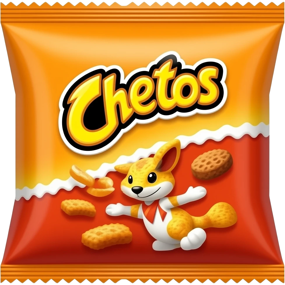 Cheeto bag emoji