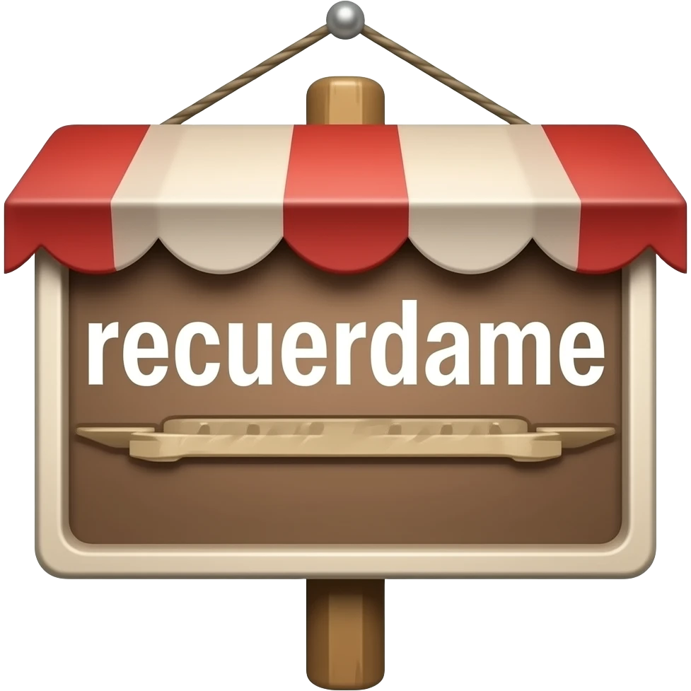 Quiero que diga recuérdame emoji