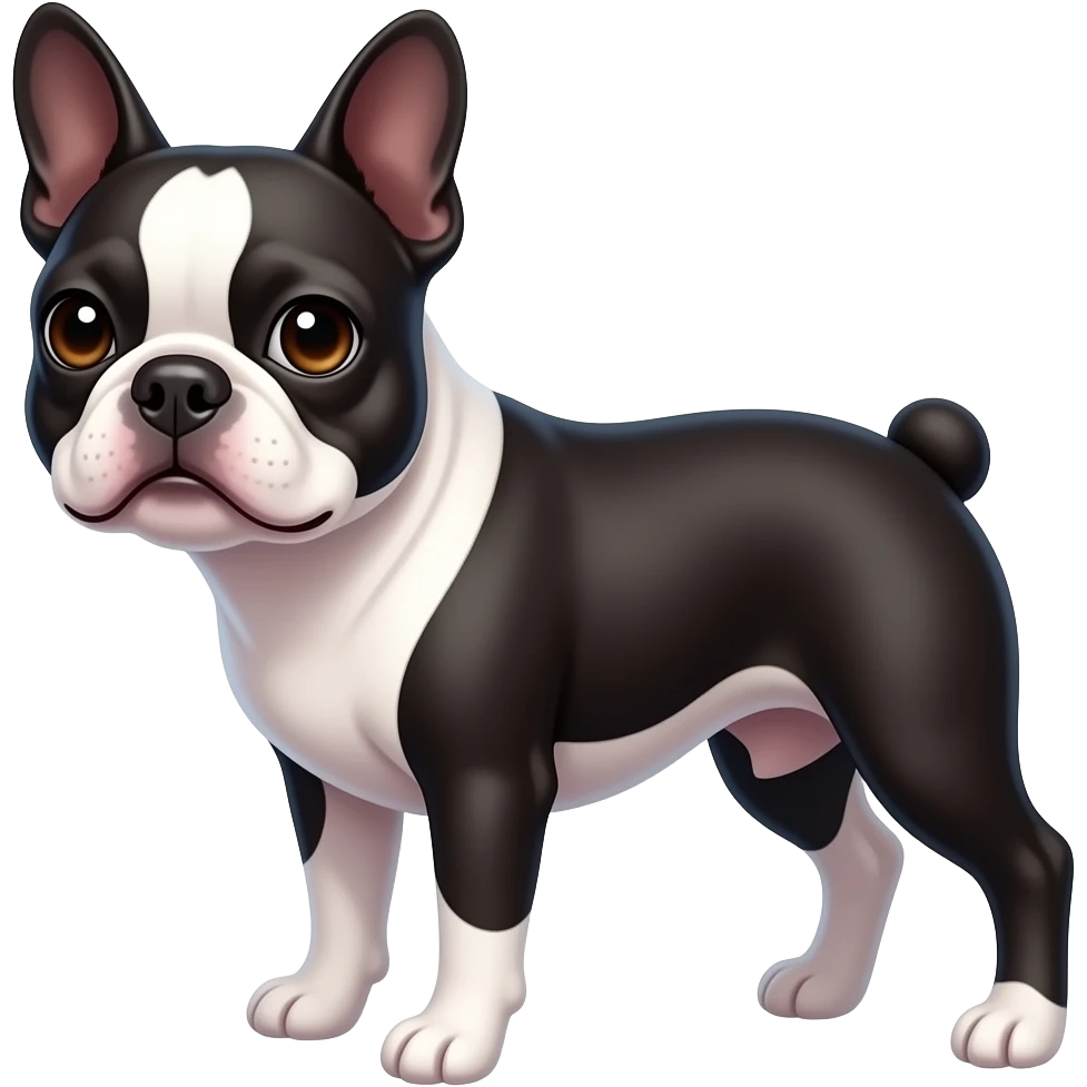 Boston terrier emoji