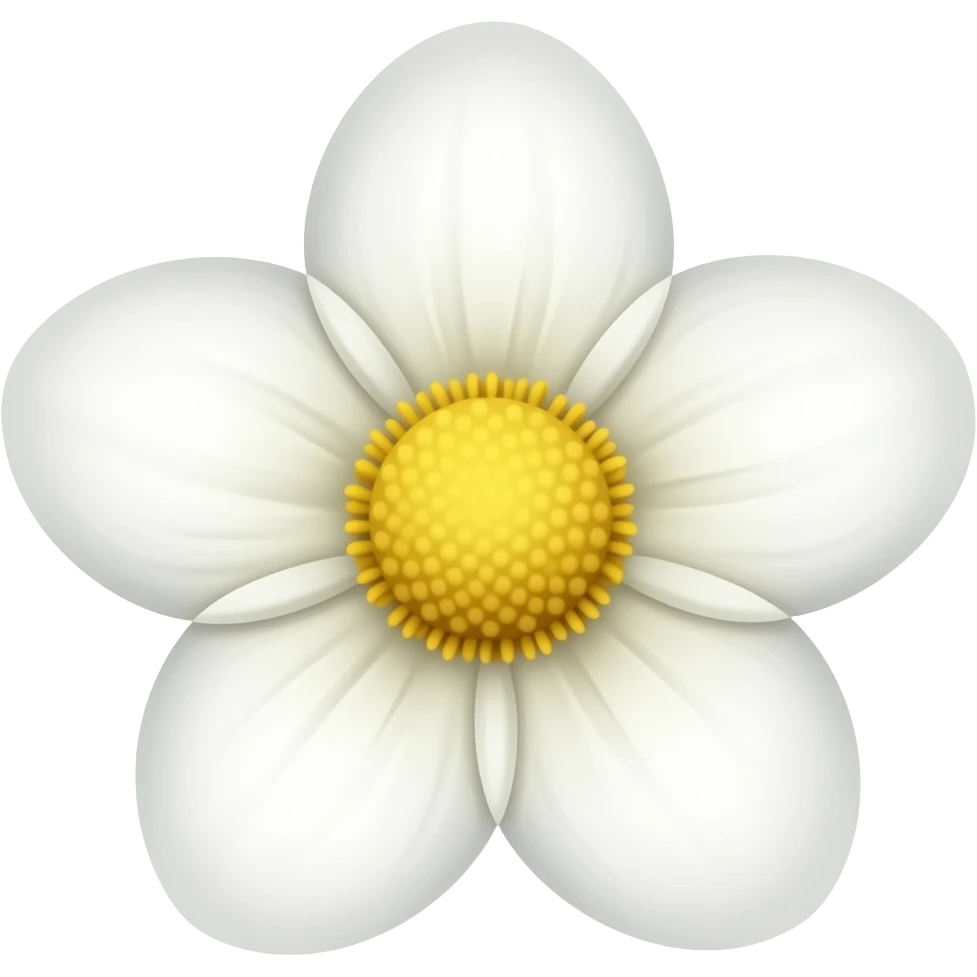 White flower emoji