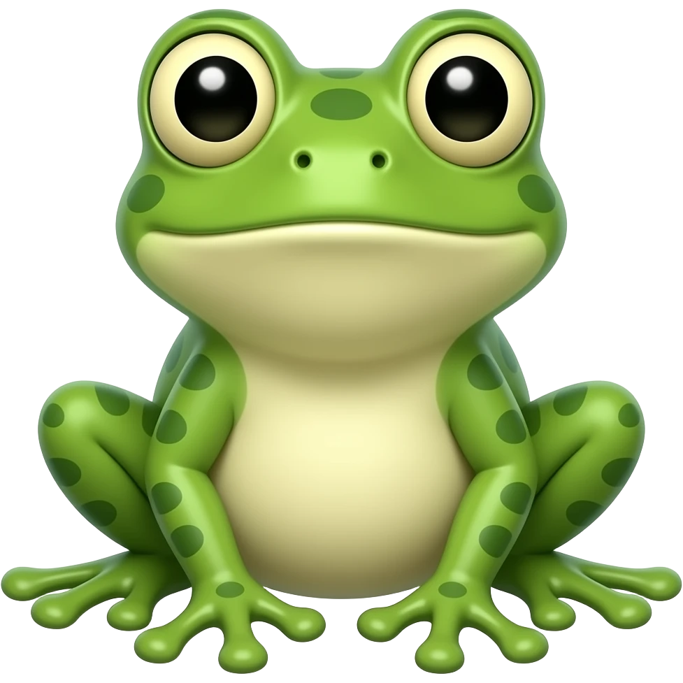 Jumping Frog emoji