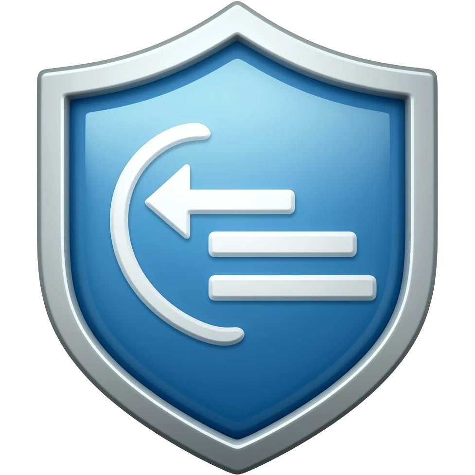 Data and shield emoji