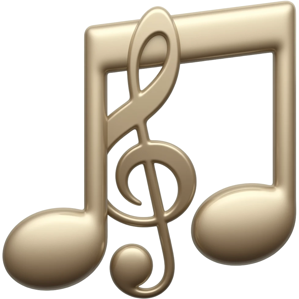 Musical notes emoji