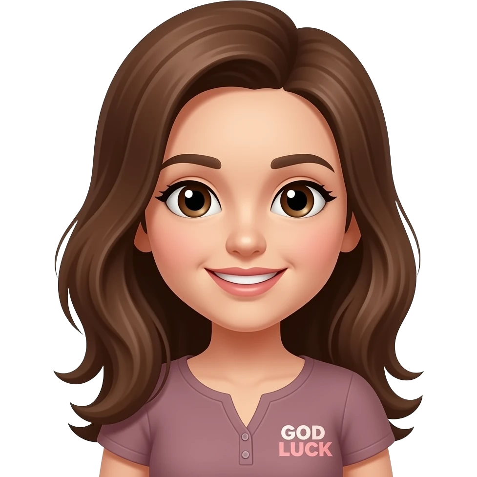 Good luck girly emoji