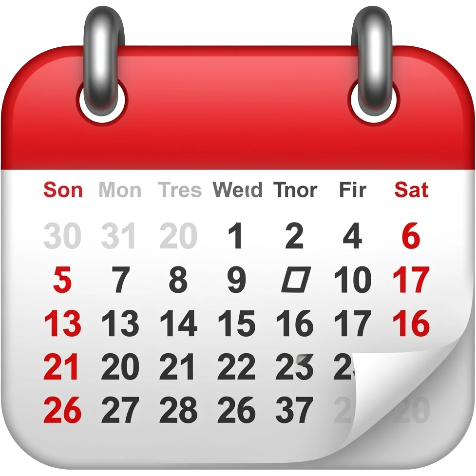 calendario emoji