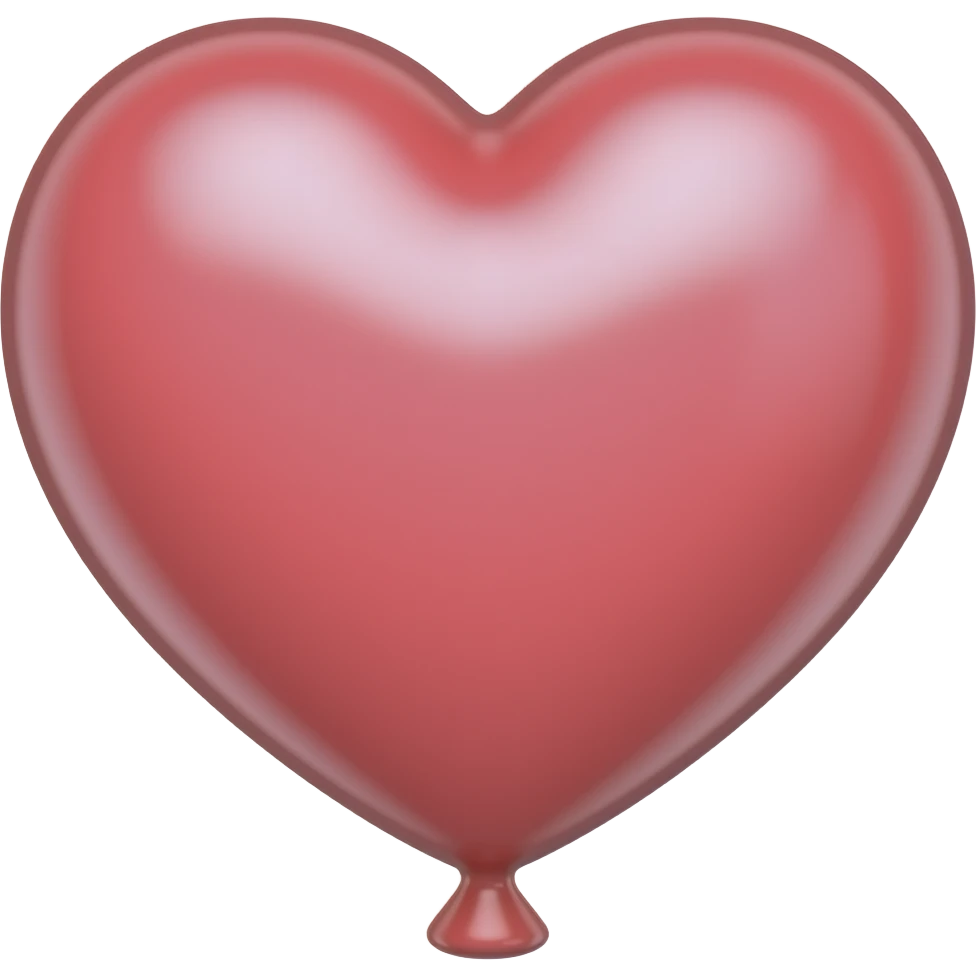 heart baloon emoji