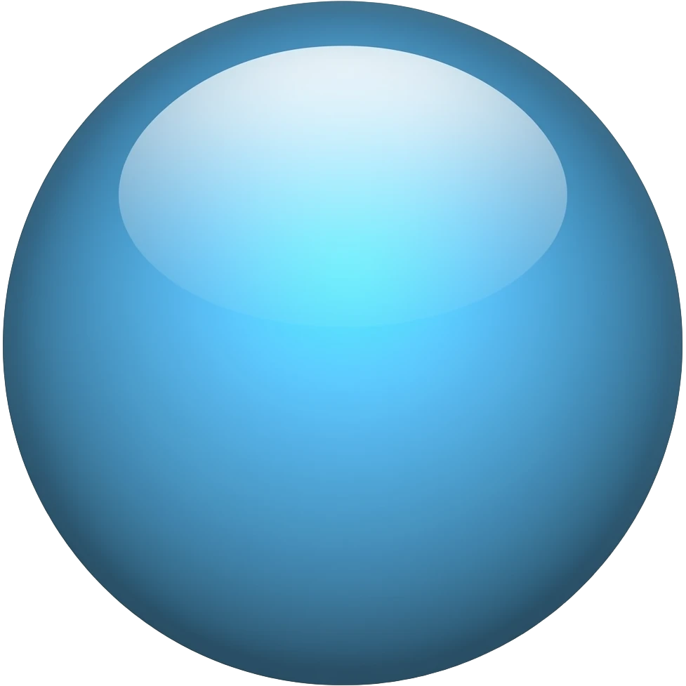 Blue emoji