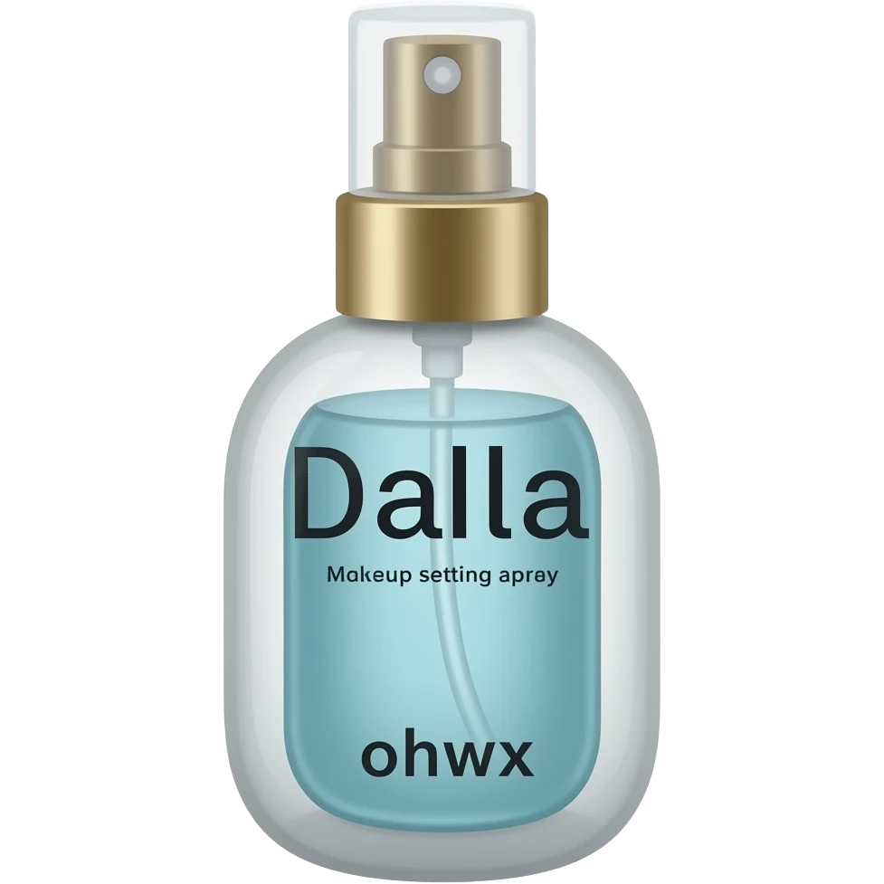 Dalba makeup setting spray emoji