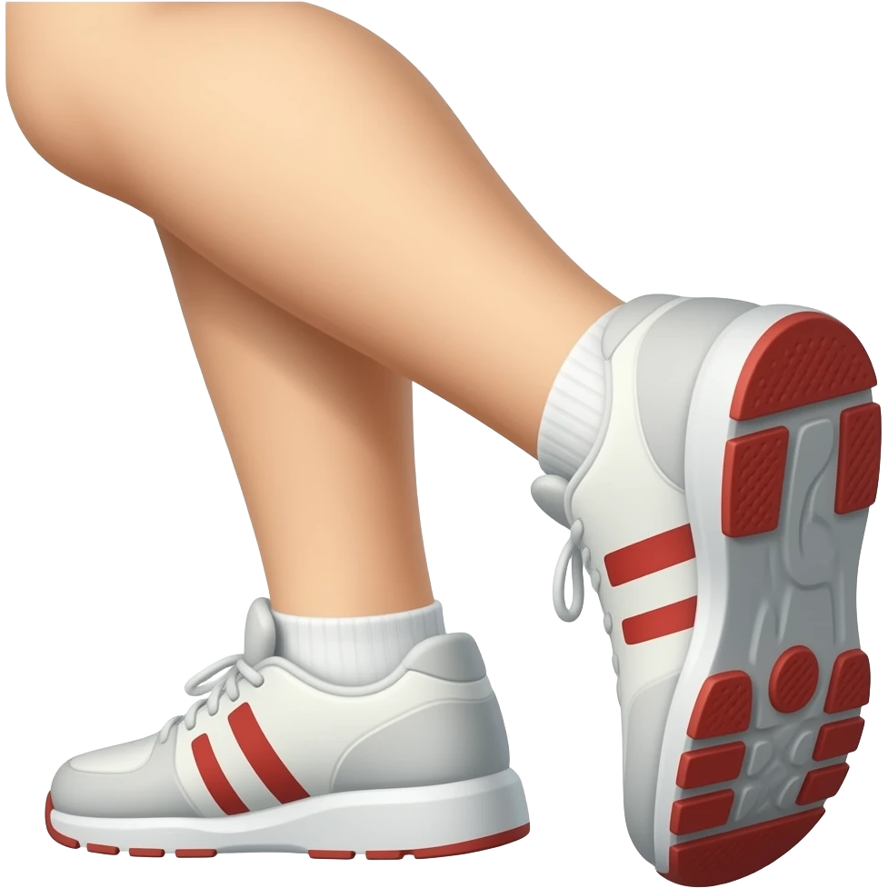 runner leg emoji