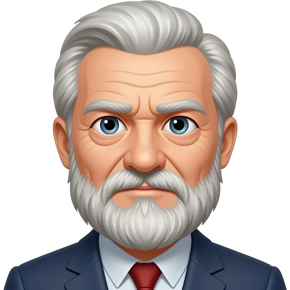 Grumpy old man emoji