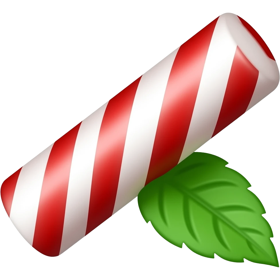 Peppermint emoji