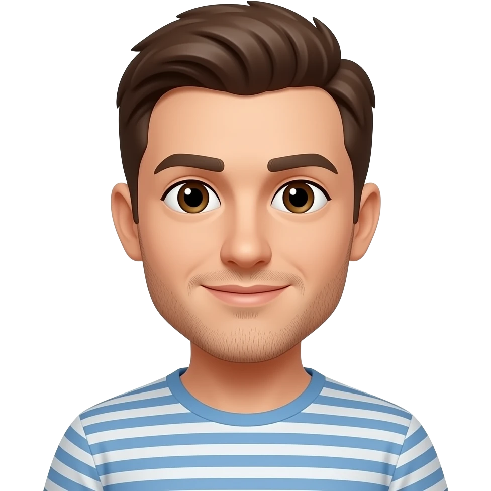 a guy with no beard make it saf emoji