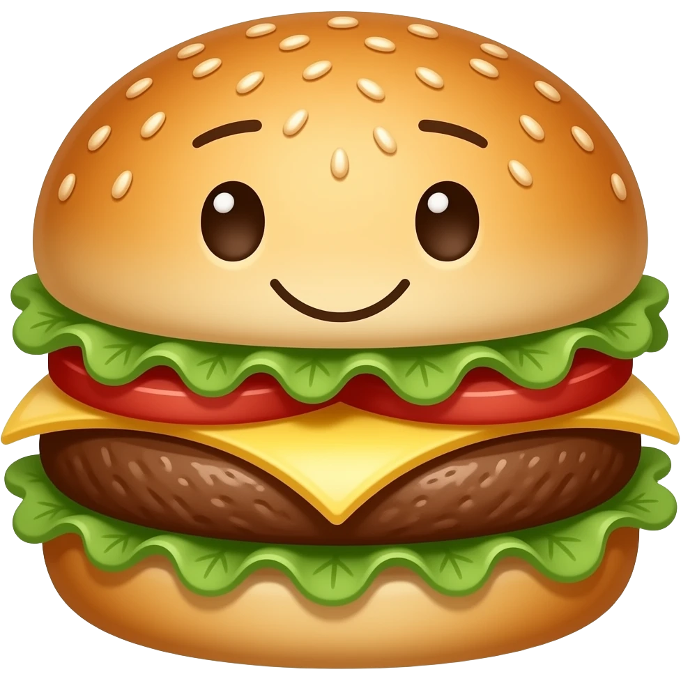 Funny cooked emoji