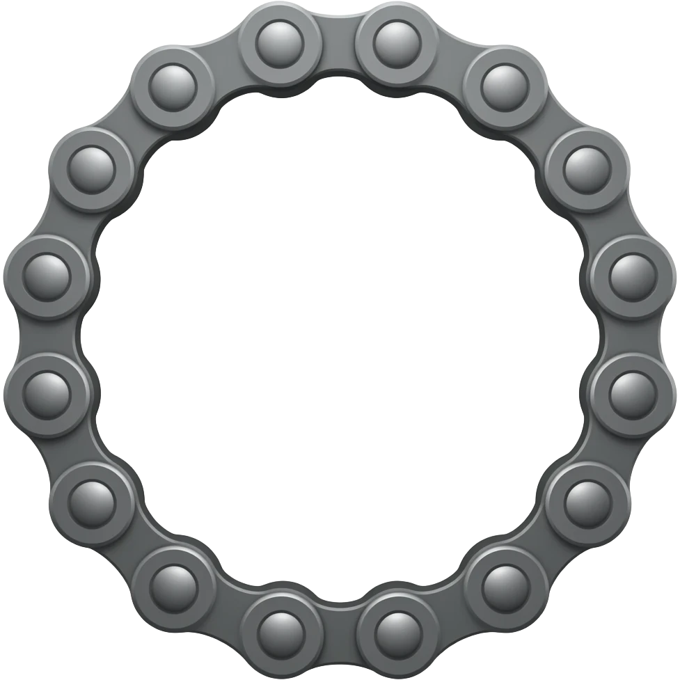 chaine de vélo emoji
