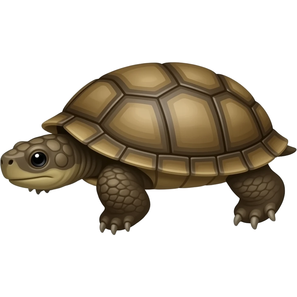 Snapping turtle emoji
