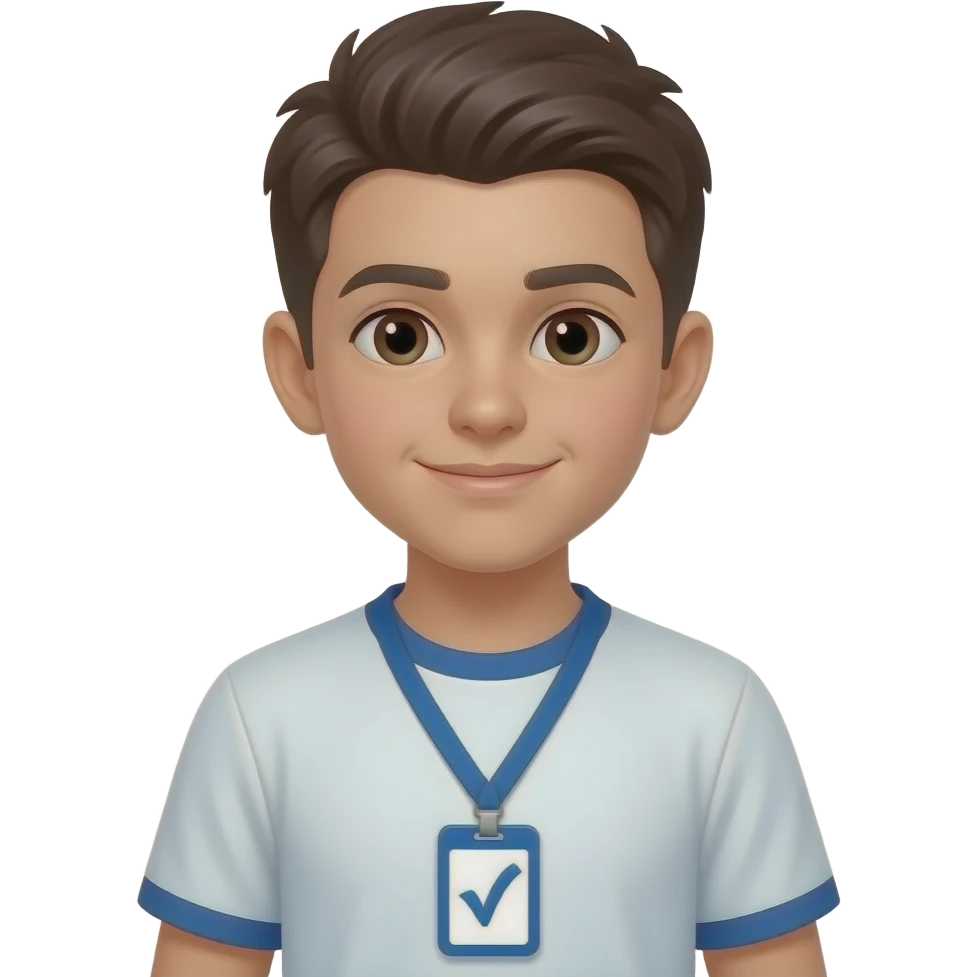 Verification badge blue tike emoji