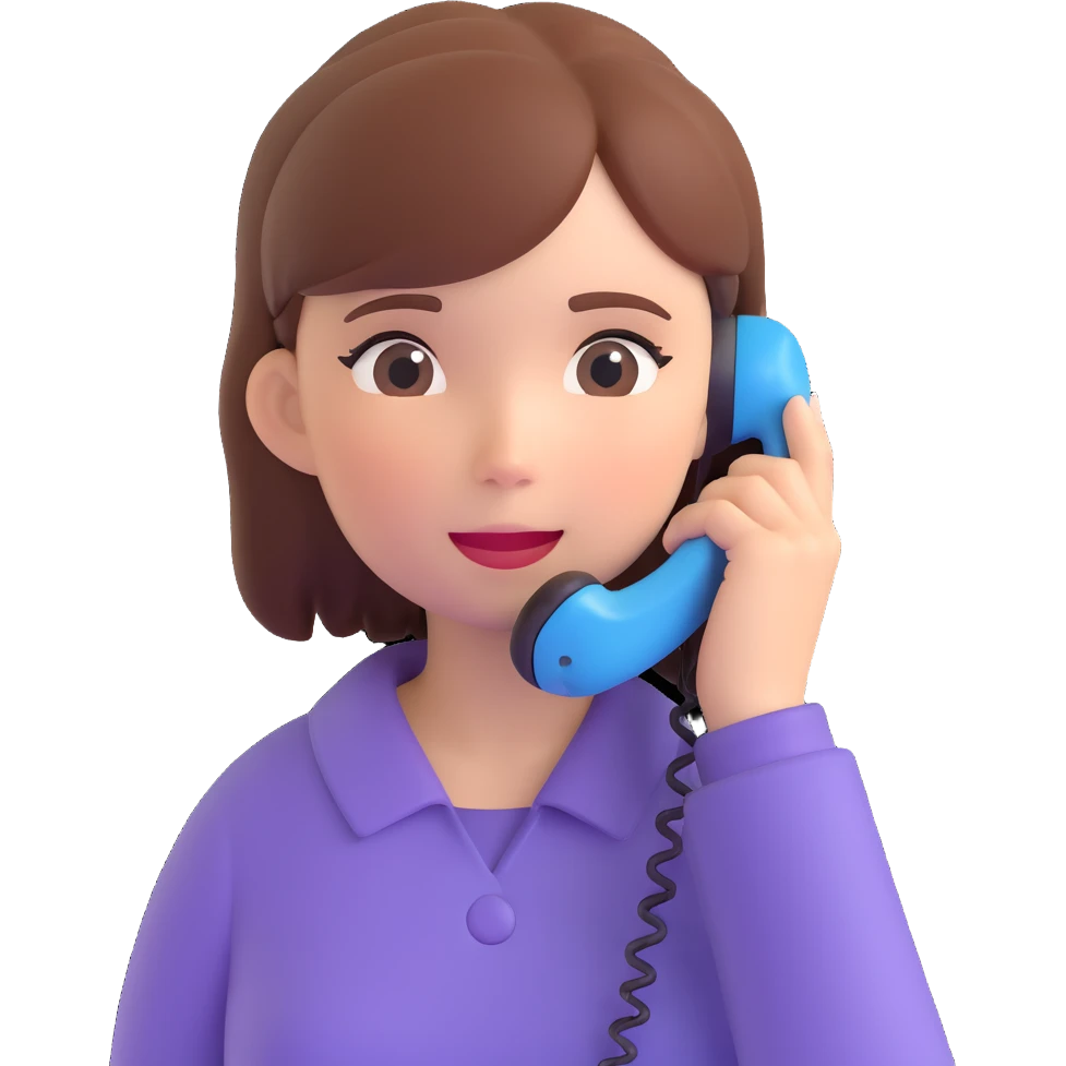 girl talking on phone bedroom background, close up pose emoji