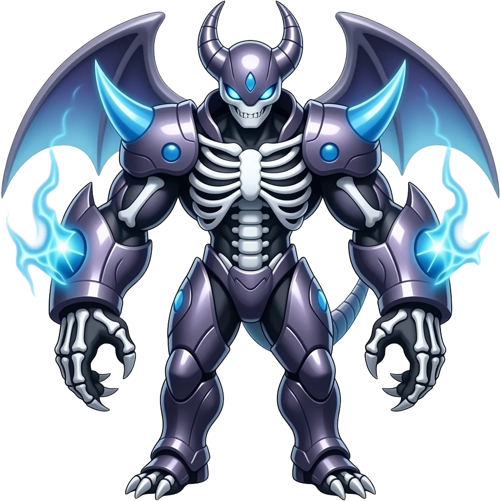 Shiny Badass Spectral Dusky Spooky Skeletal Cool Hot Stylish Handsome Alien-Salandit-Darkrai-Genesect-Monster-Fakémon-fusion (full body) emoji