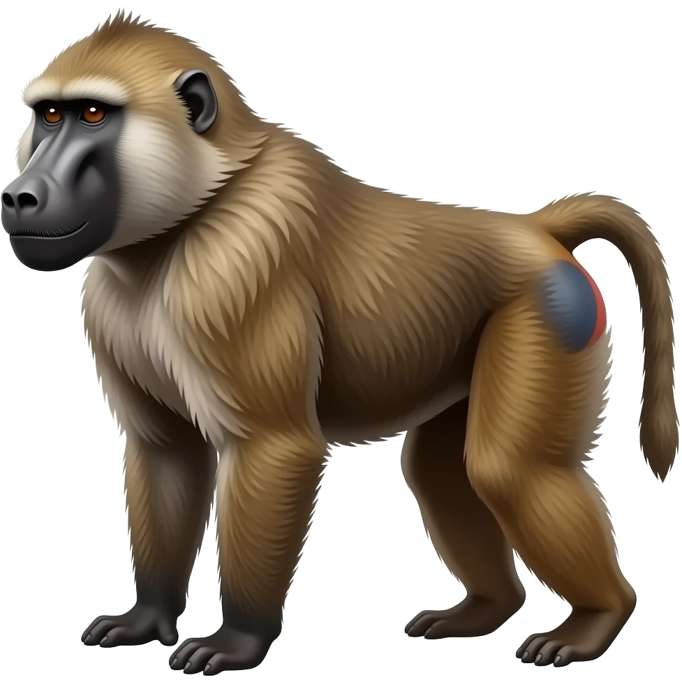 Baboon emoji