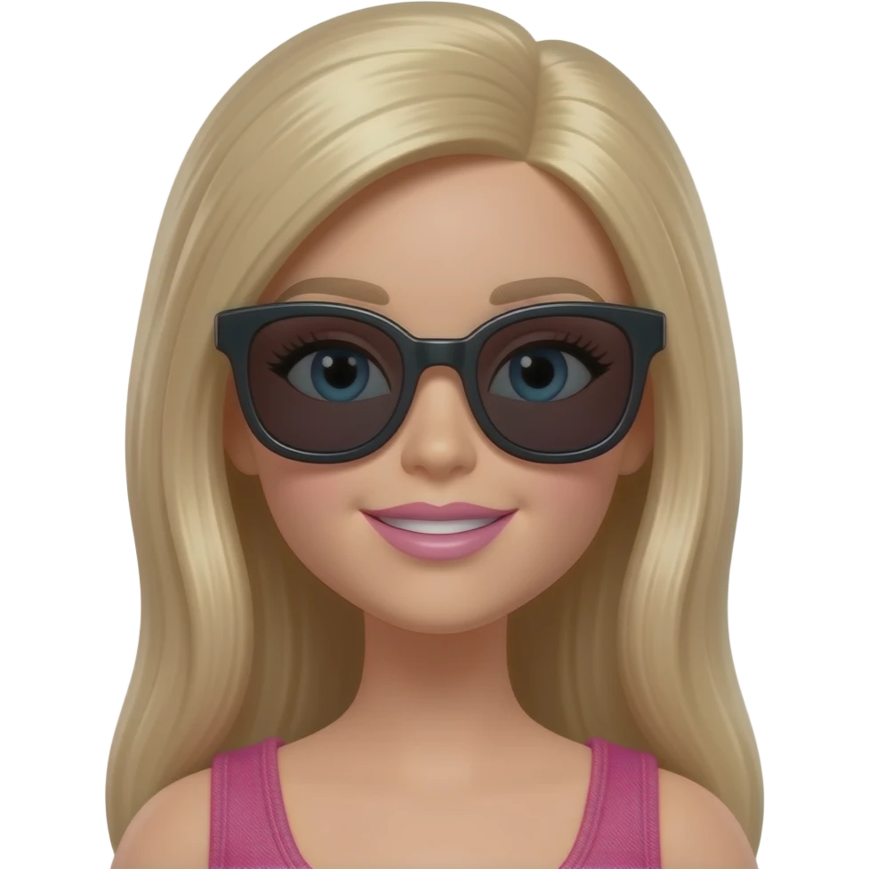 barbie big black sunglasses emoji