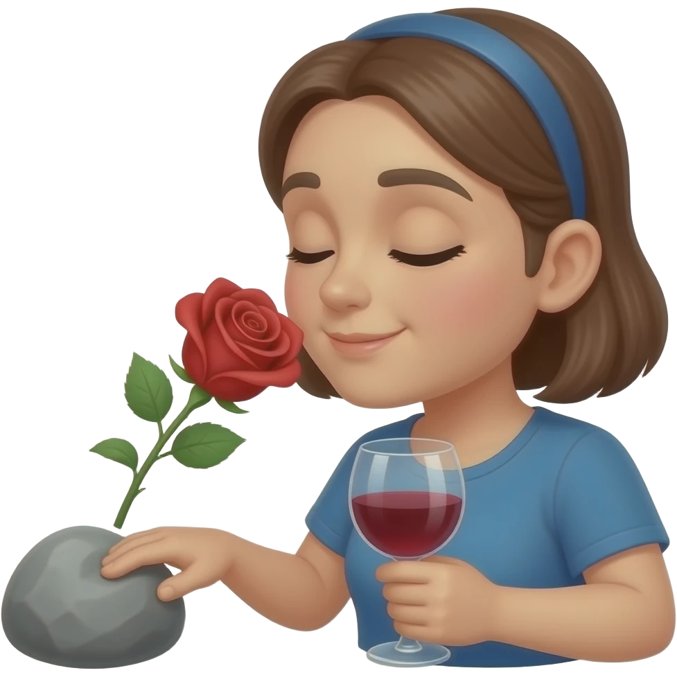 oir, oler, tocar, probar, oler emoji