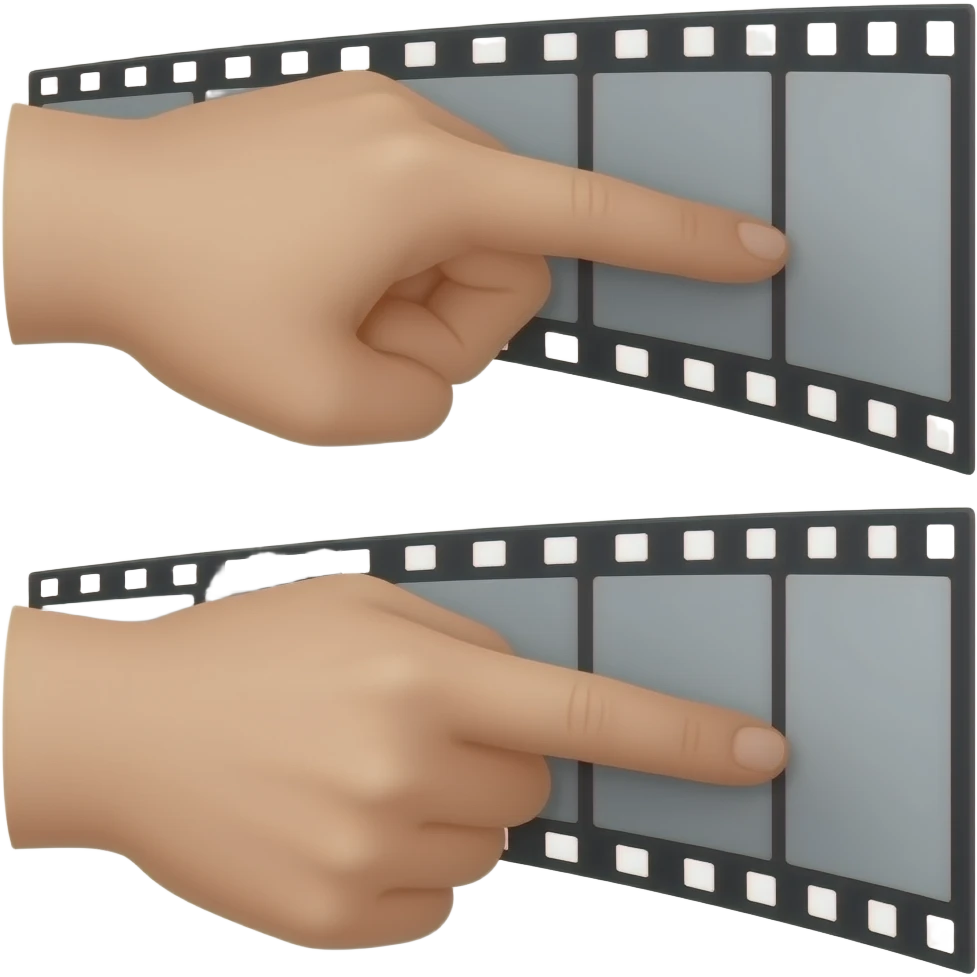 stwórz idealną emoji pasującą do wypowiadanego tekstu: "Zobacz jaką różnicę robi montaż" emoji
