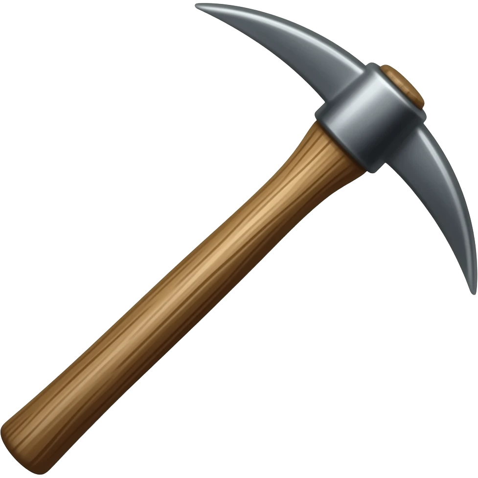 pickaxe⛏️ emoji