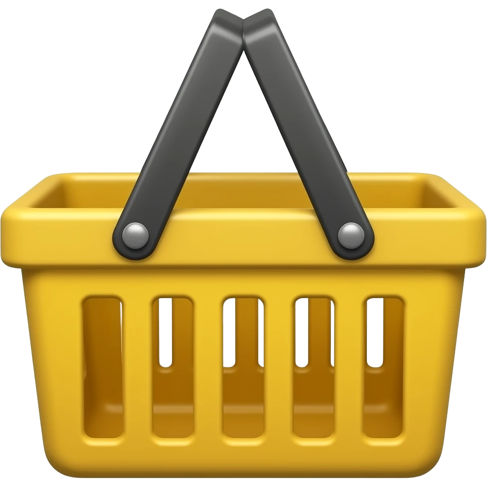 shopping basket emoji