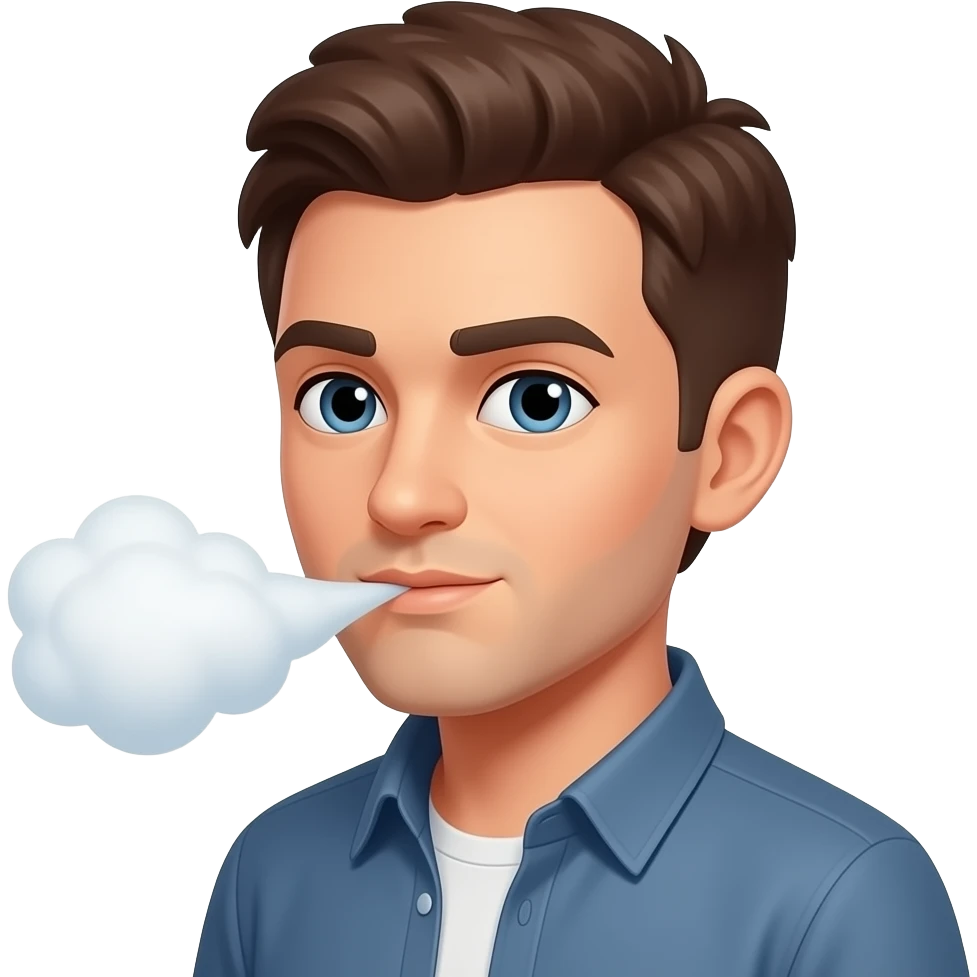 😮‍💨 emoji