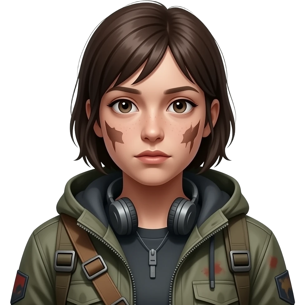 Девушка выживает в постапокалипсисе, игра dayz emoji