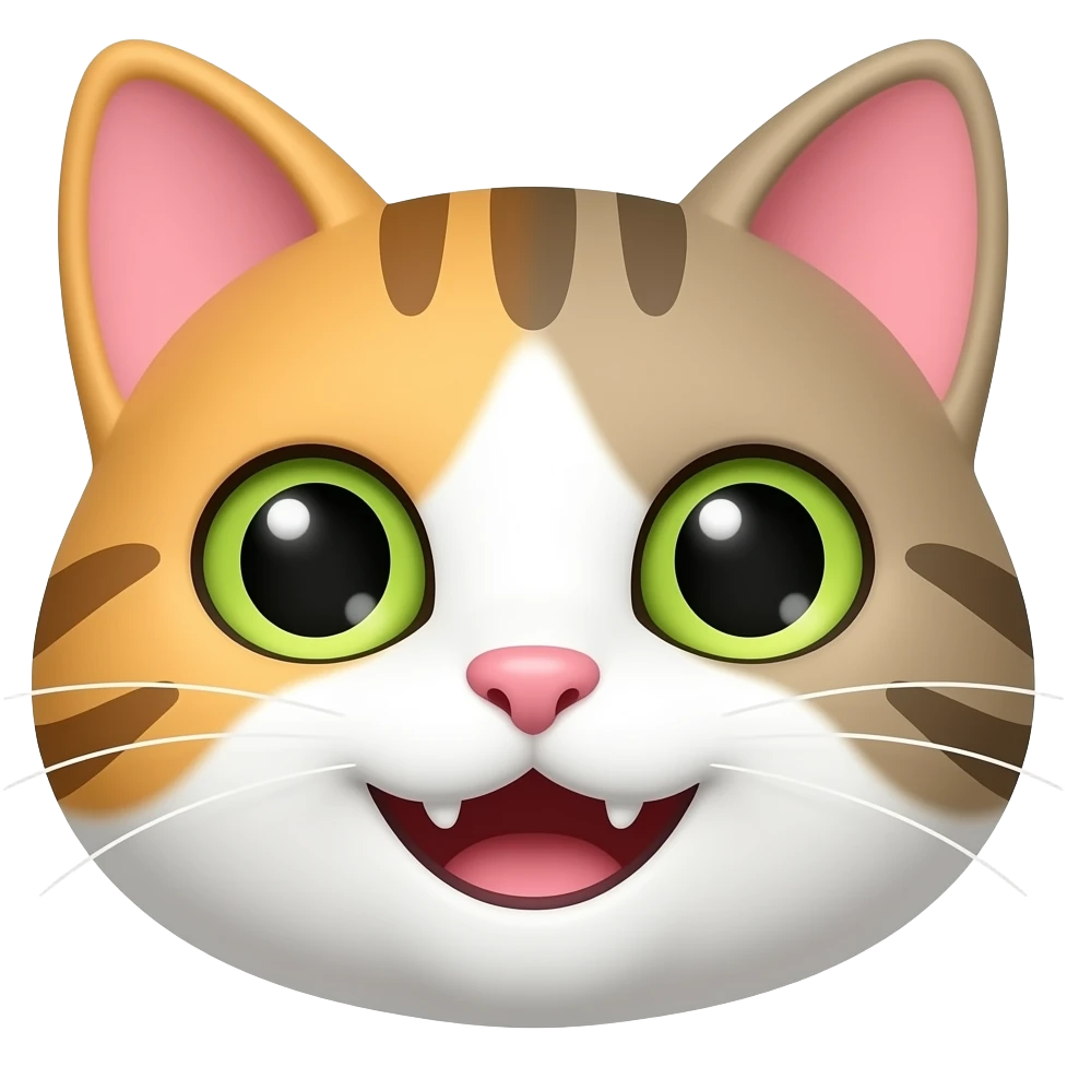 Кіт посмішка emoji