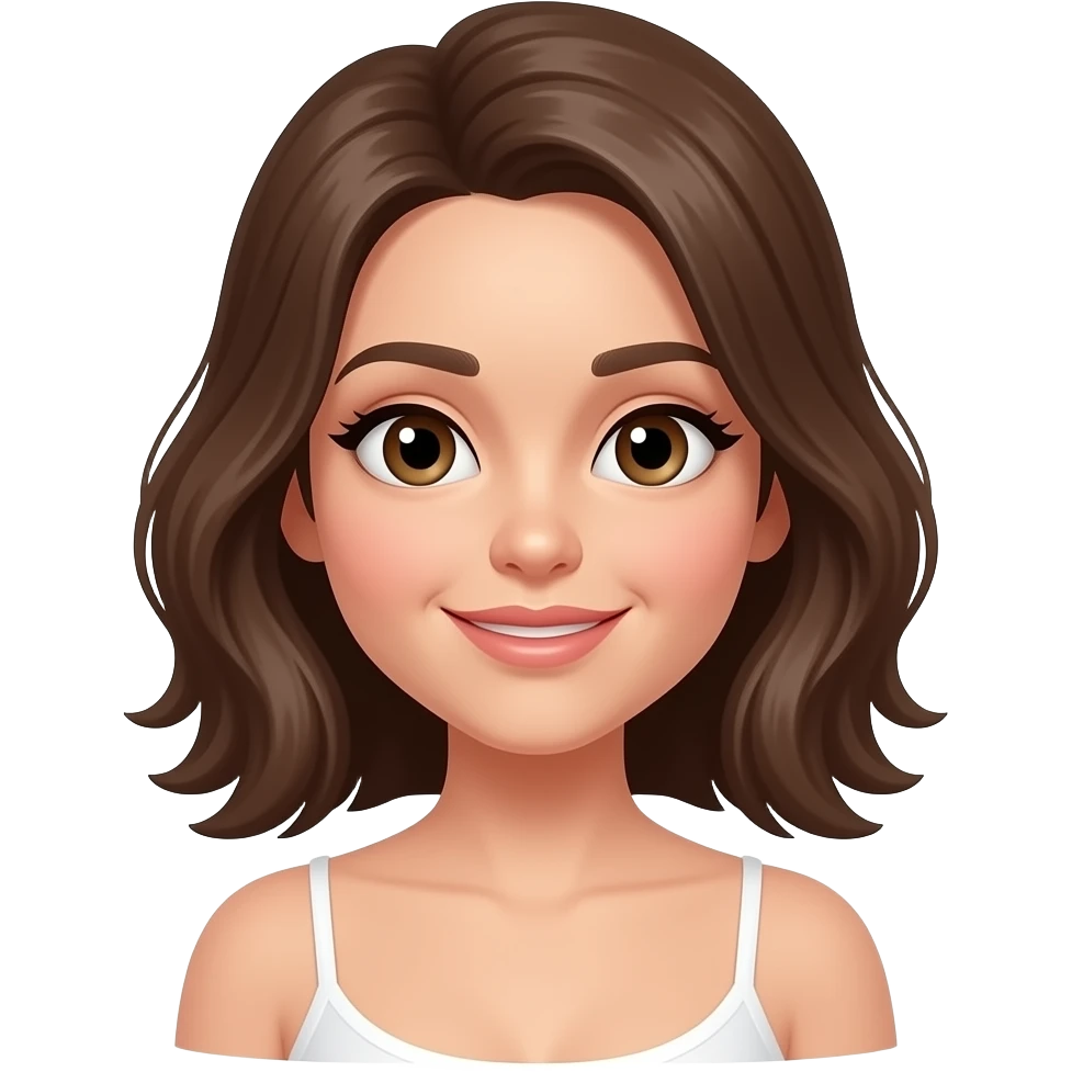Una mujer sin bragas emoji