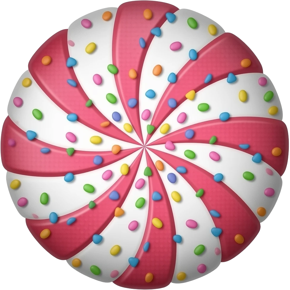 candy sprinkles emoji