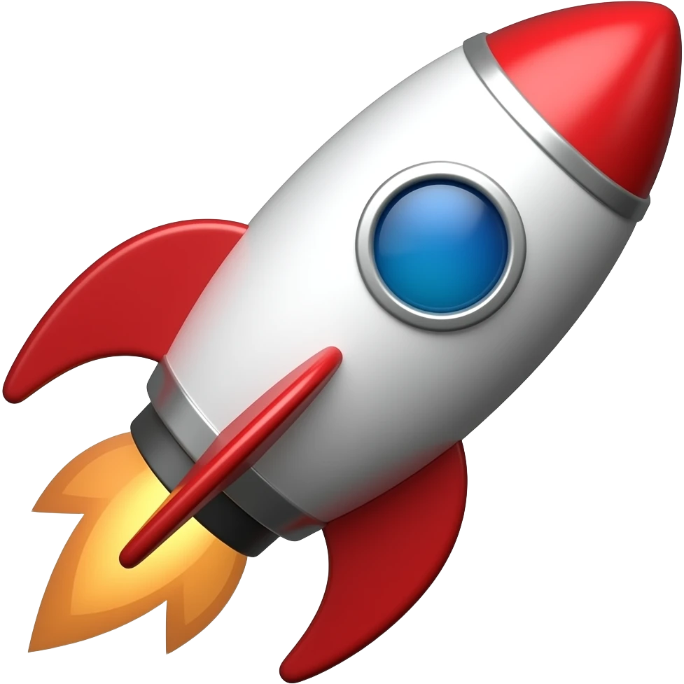Rocket emoji