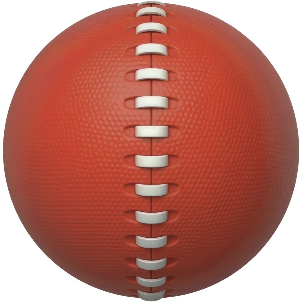 red kickball emoji