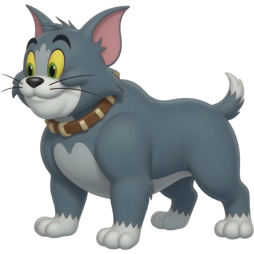 Spike the Bulldog from Tom and Jerry emoji