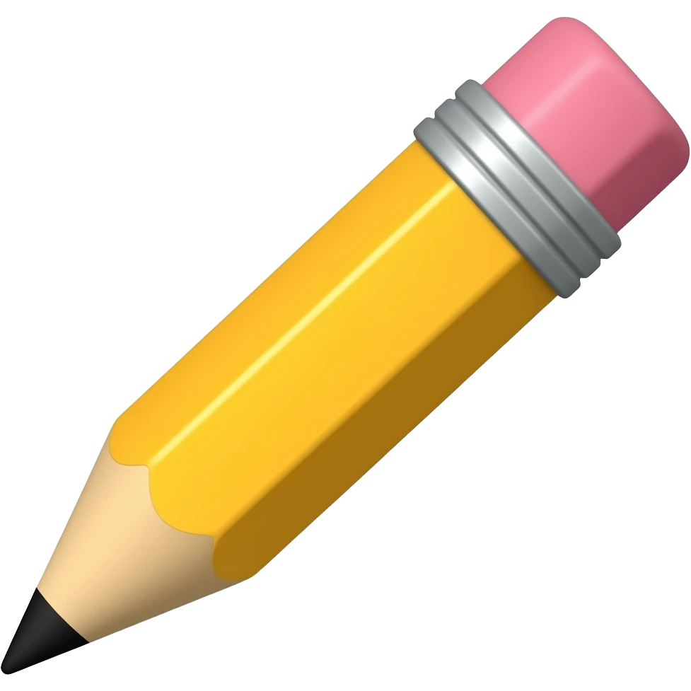 pencil emoji