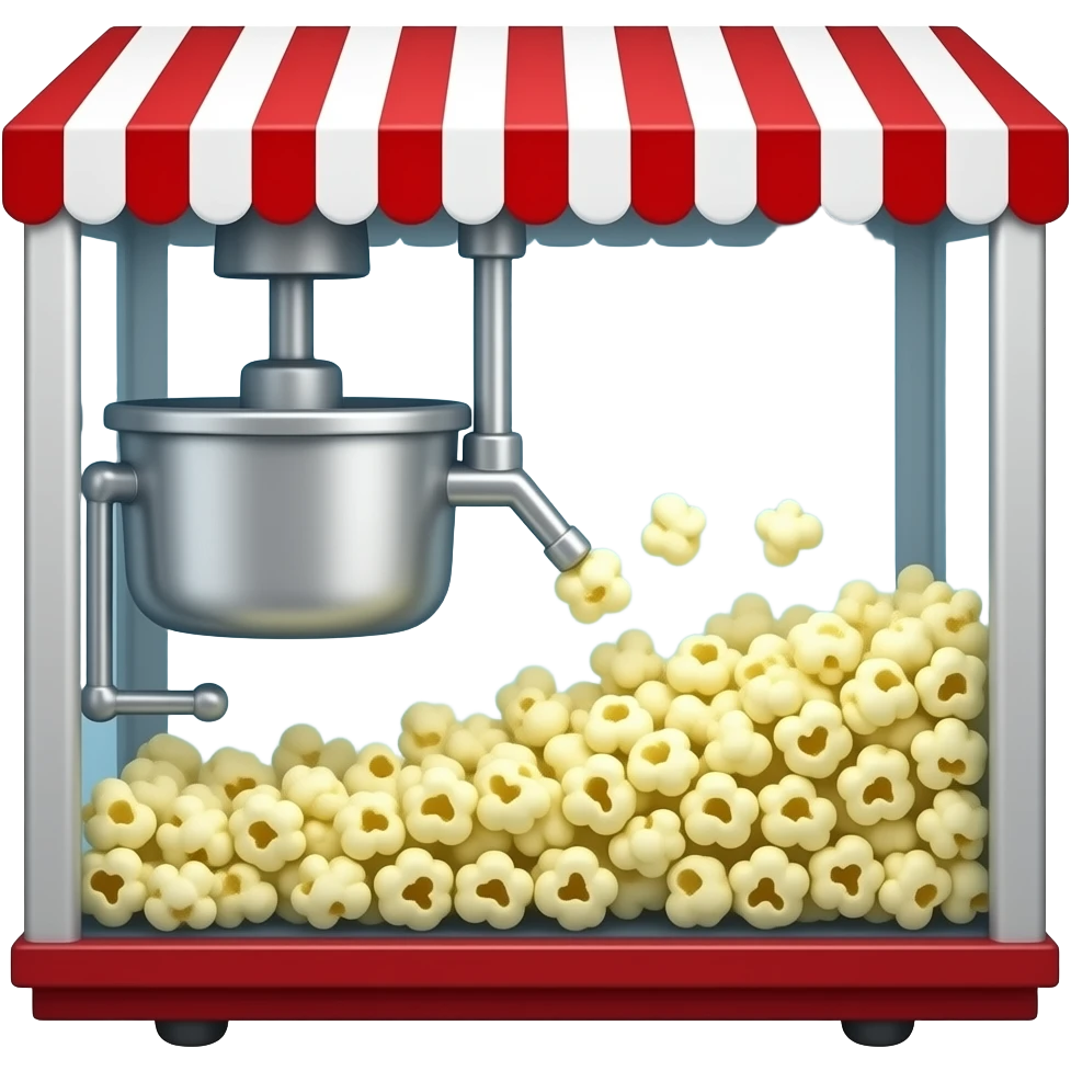 popcorn machine emoji