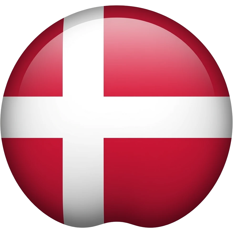 Like danish flag butt yellow cross emoji